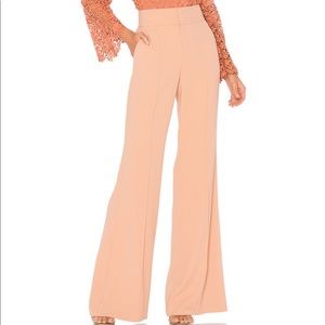 Alice & Olivia Damn Pant, Rose Tan size 2